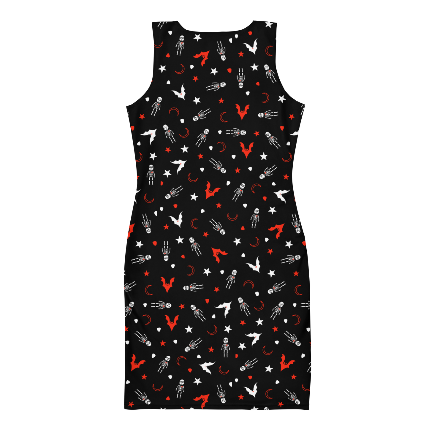 Skelly - Fitted Patterned Dress