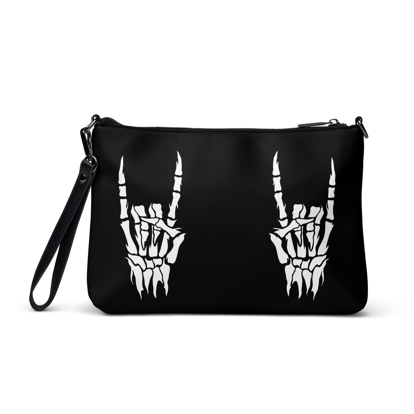 Metal - Black White Crossbody bag