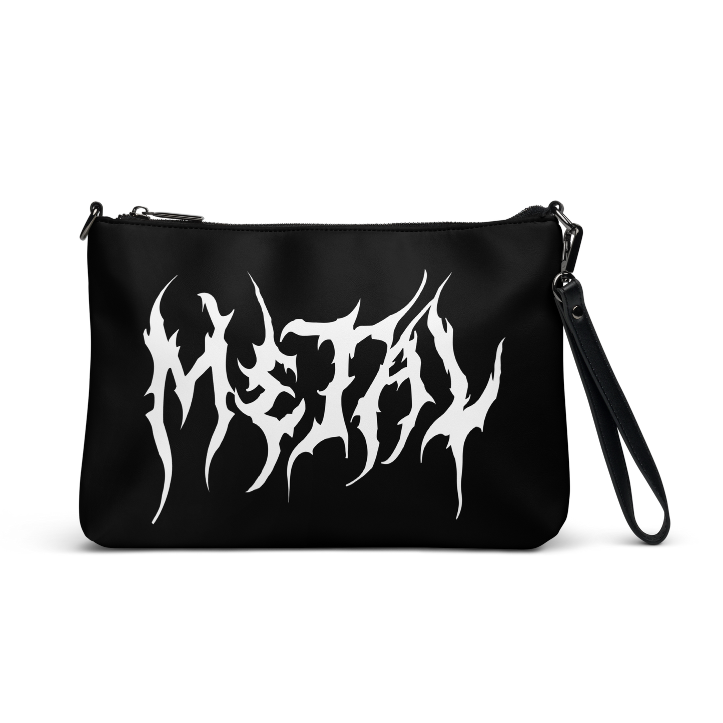 Metal - Black White Crossbody bag