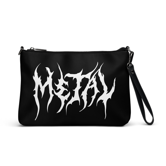 Metal - Black White Crossbody bag