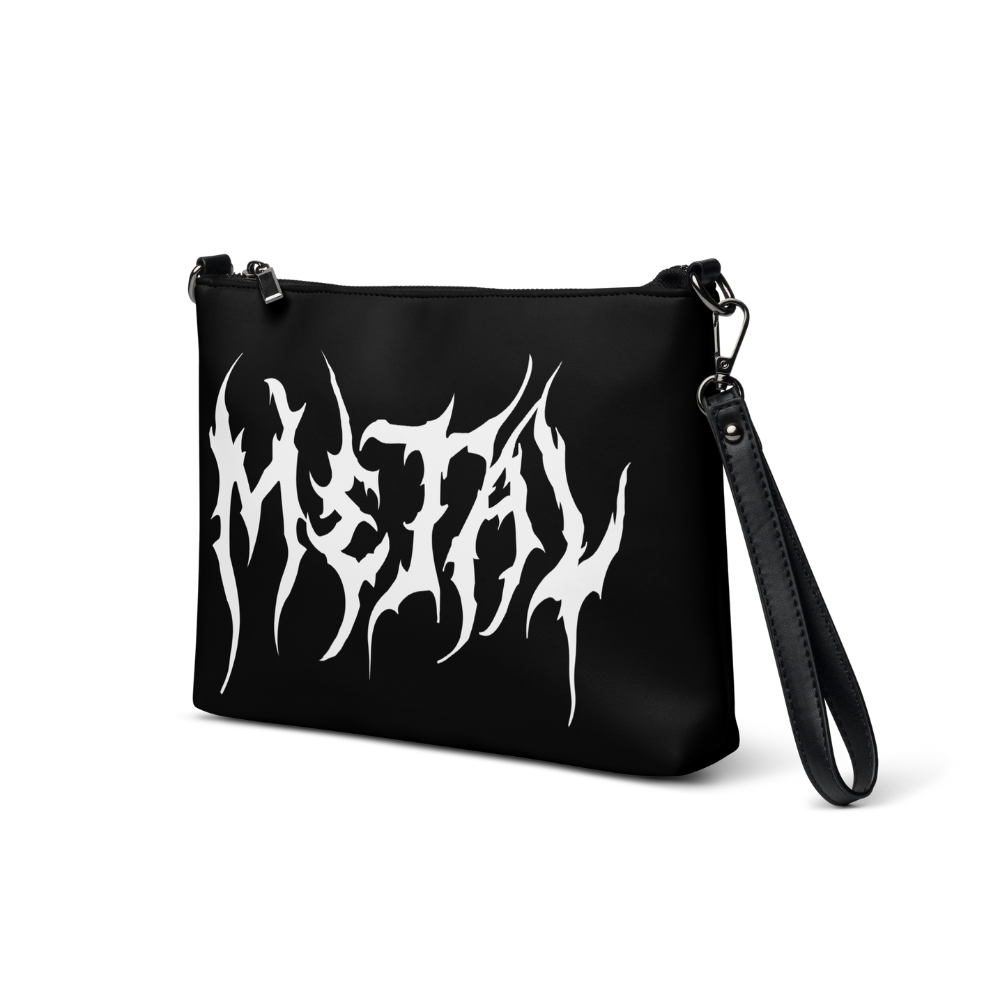 Metal - Black White Crossbody bag