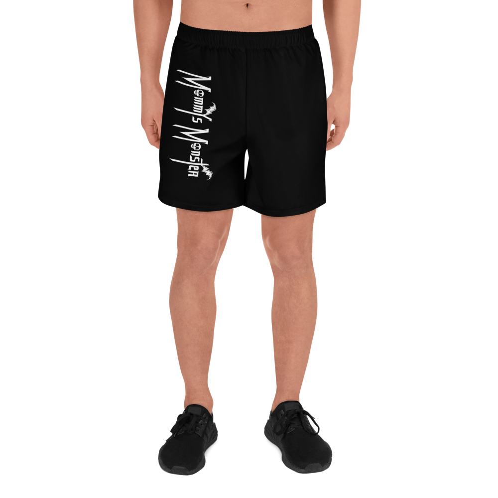 Mommy’s Monster - Black Men's Recycled Brand Logo Shorts