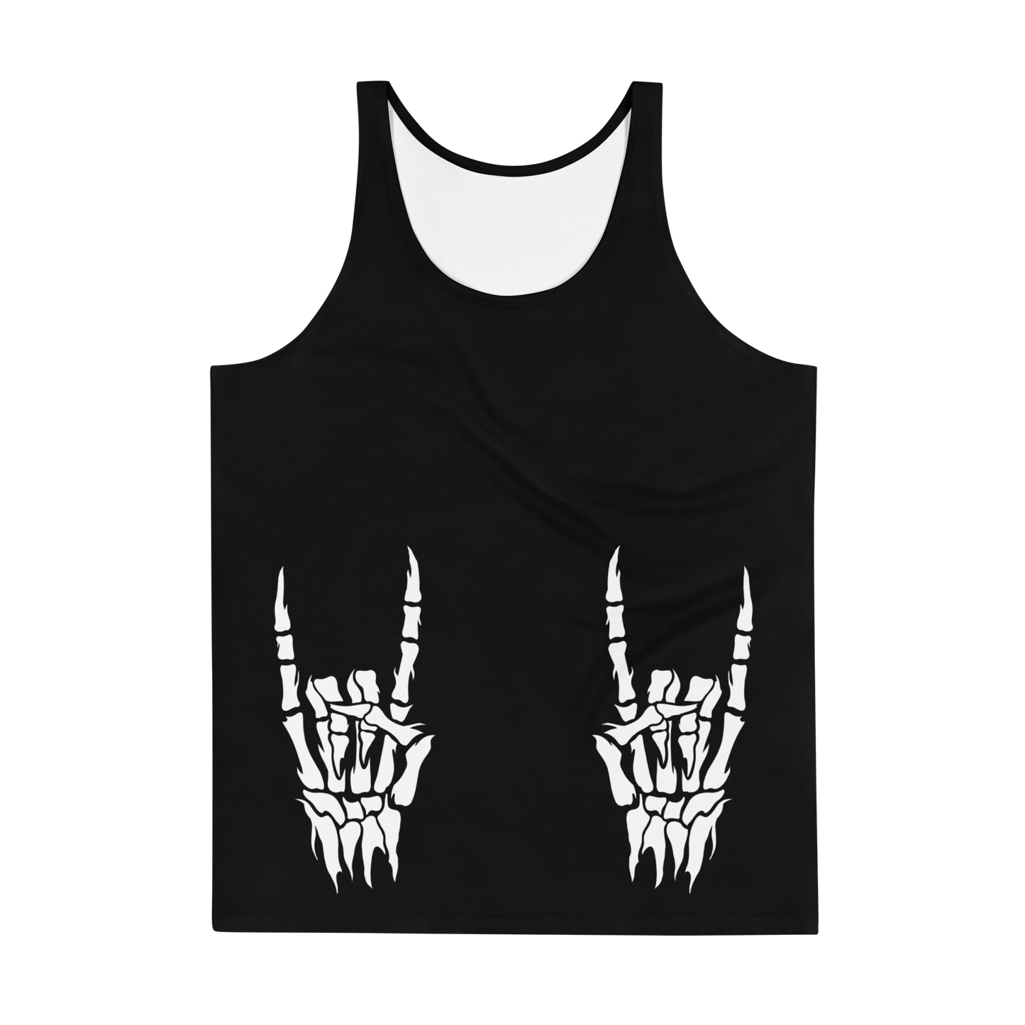 Metal Hands - Black Adult Tank Top