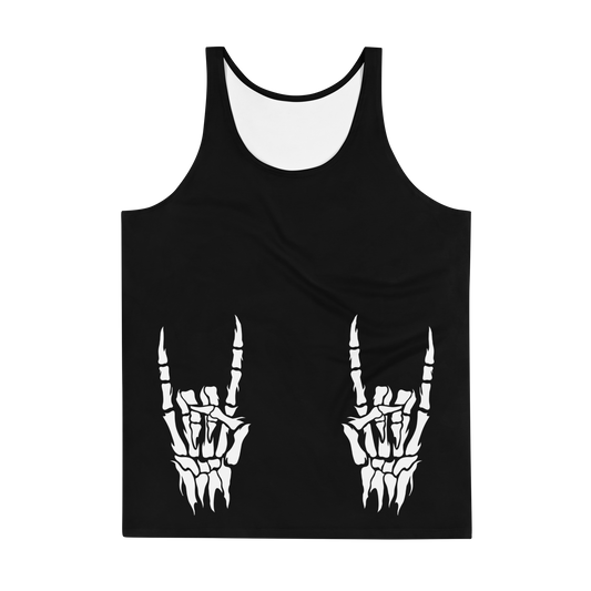 Metal Hands - Black Adult Tank Top