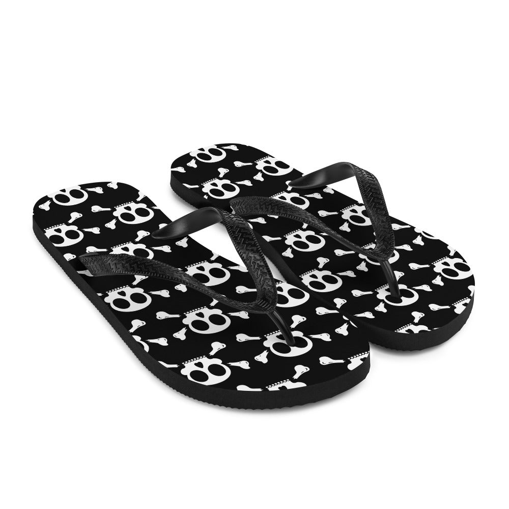 Skeleton - Adult Flip-Flops