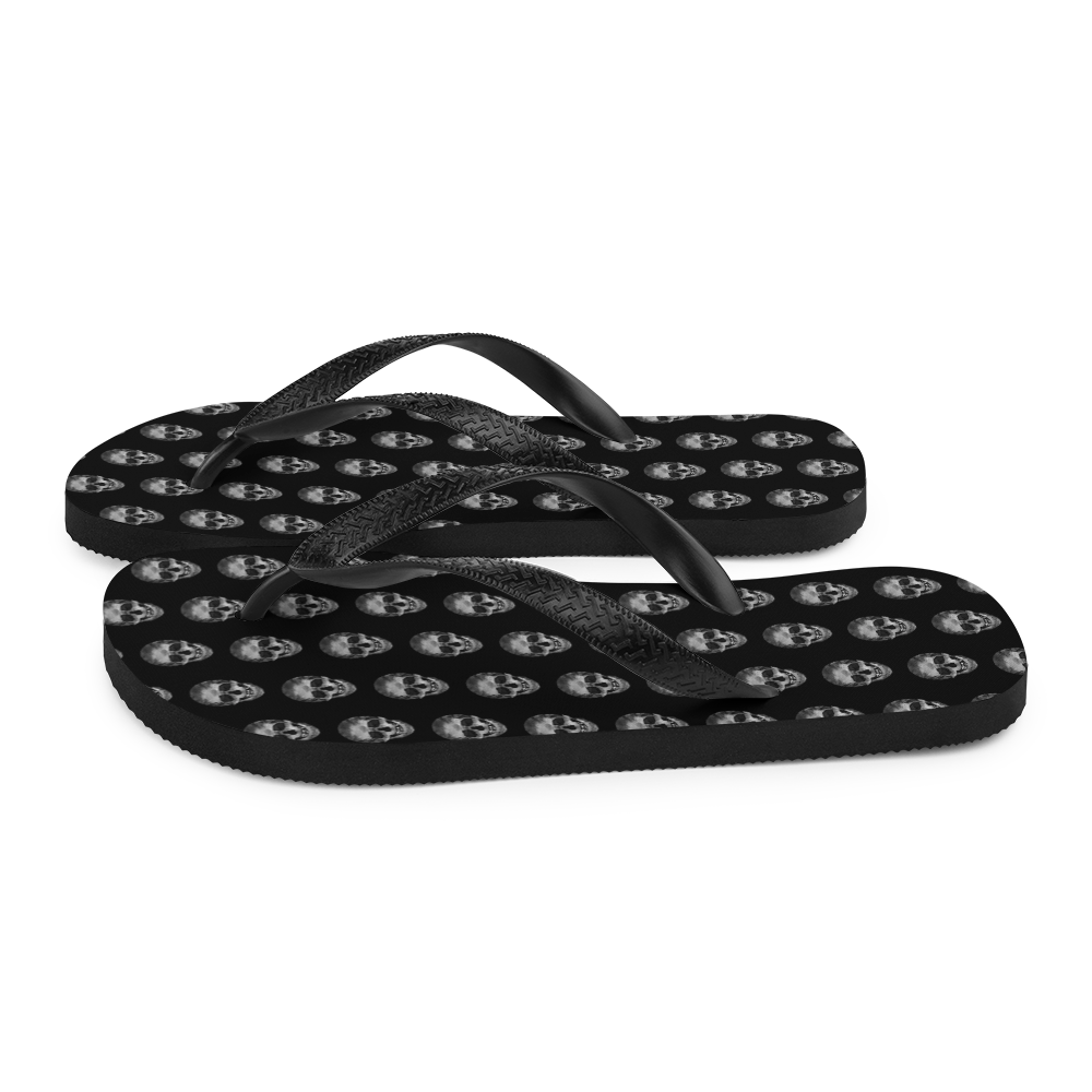 Skully - Unisex Adult Flip-Flops