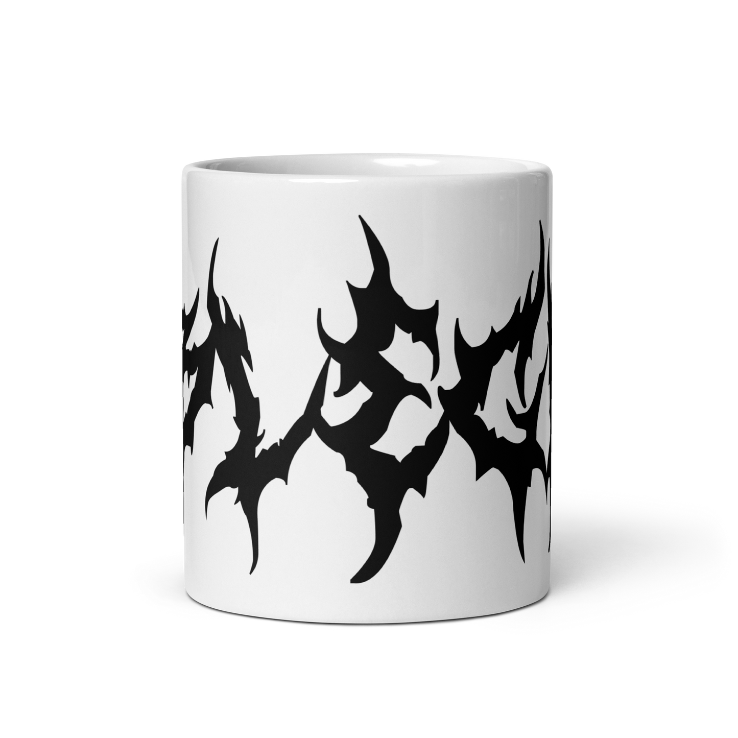 Blegh - White Glossy Metal Mug