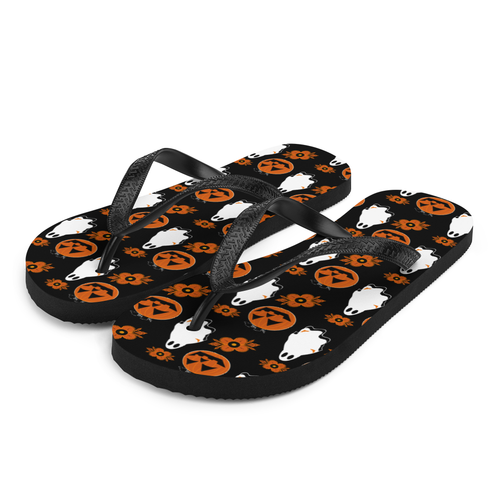 Hallow Vibes - Unisex Adult Flip-Flops