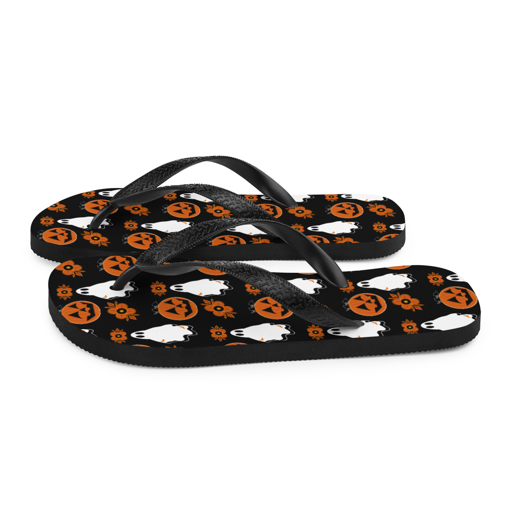 Hallow Vibes - Unisex Adult Flip-Flops